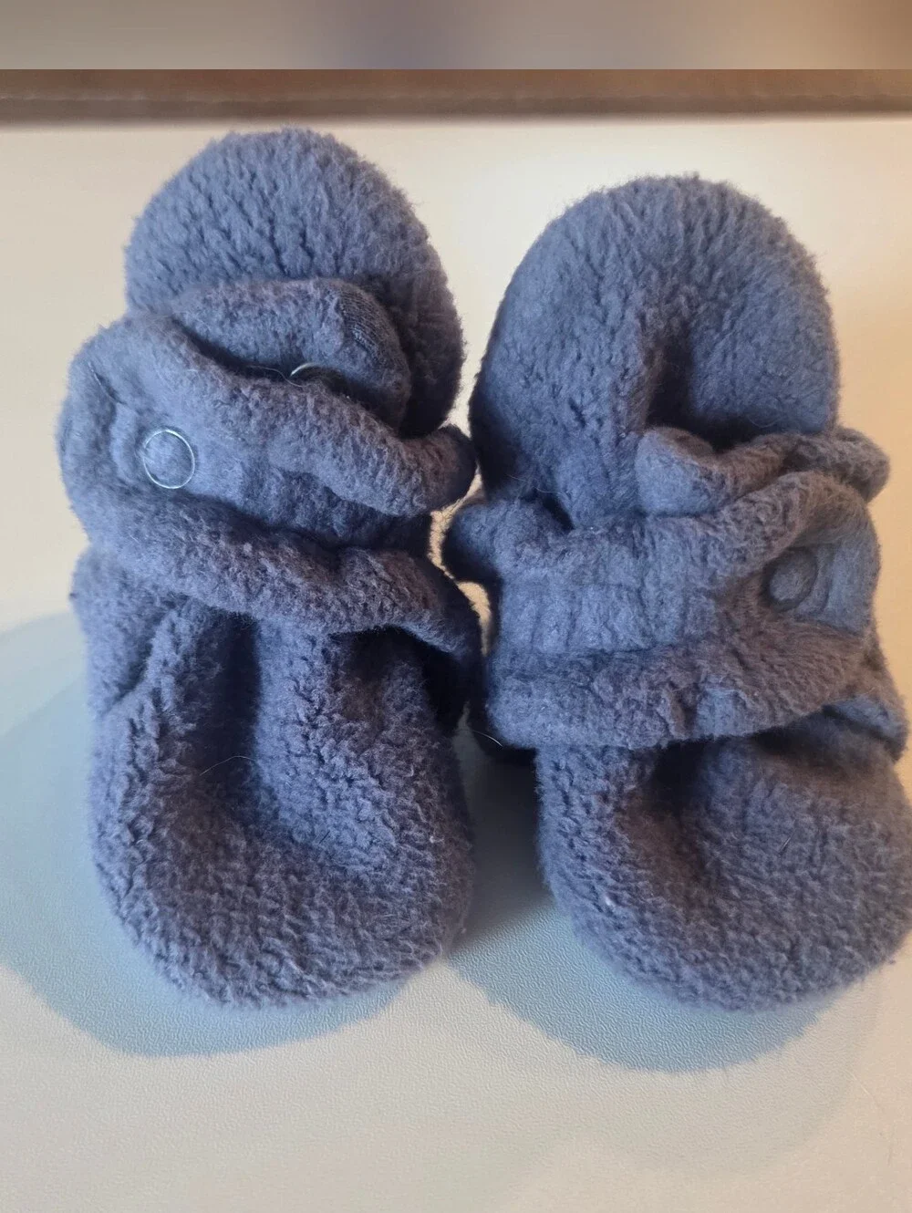 Zutano Cozie Fleece Color Block Gripper Baby Bootie (3month)